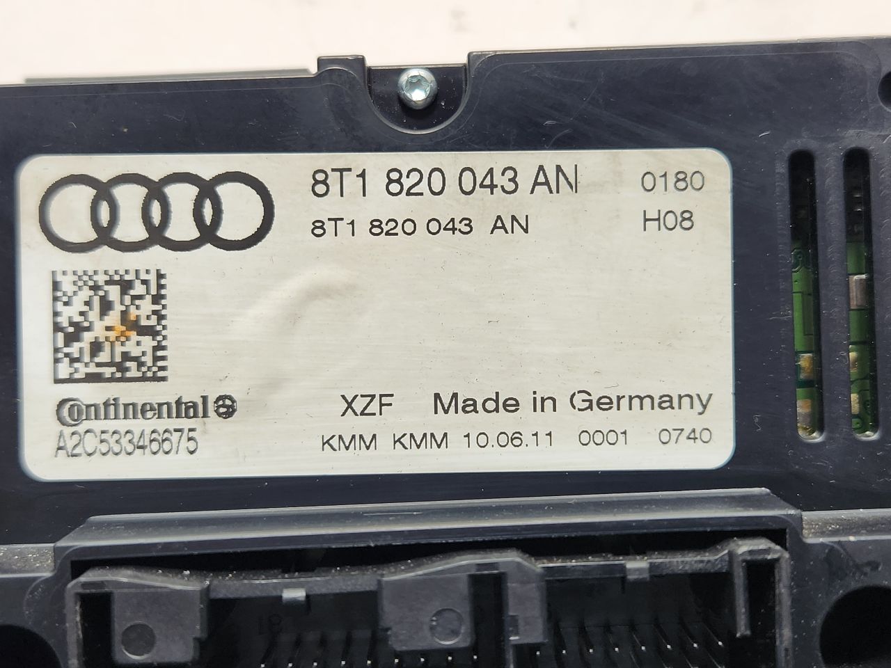 2012 AUDI A4 4cyl Gasoline Turbo 2.0 TEMP CONTROL - 379850 — photo 5