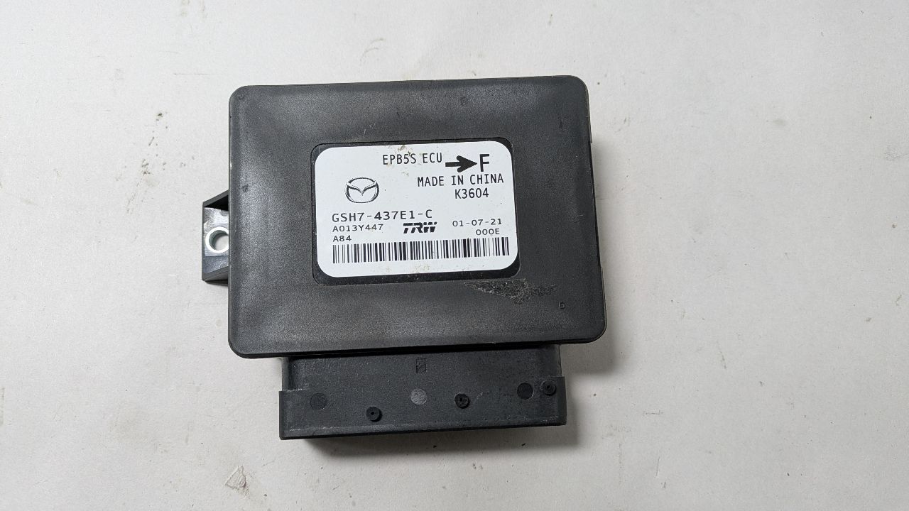 2021 MAZDA 6 2.5L 4cyl Gasoline Chassis Cont Mod - 379926