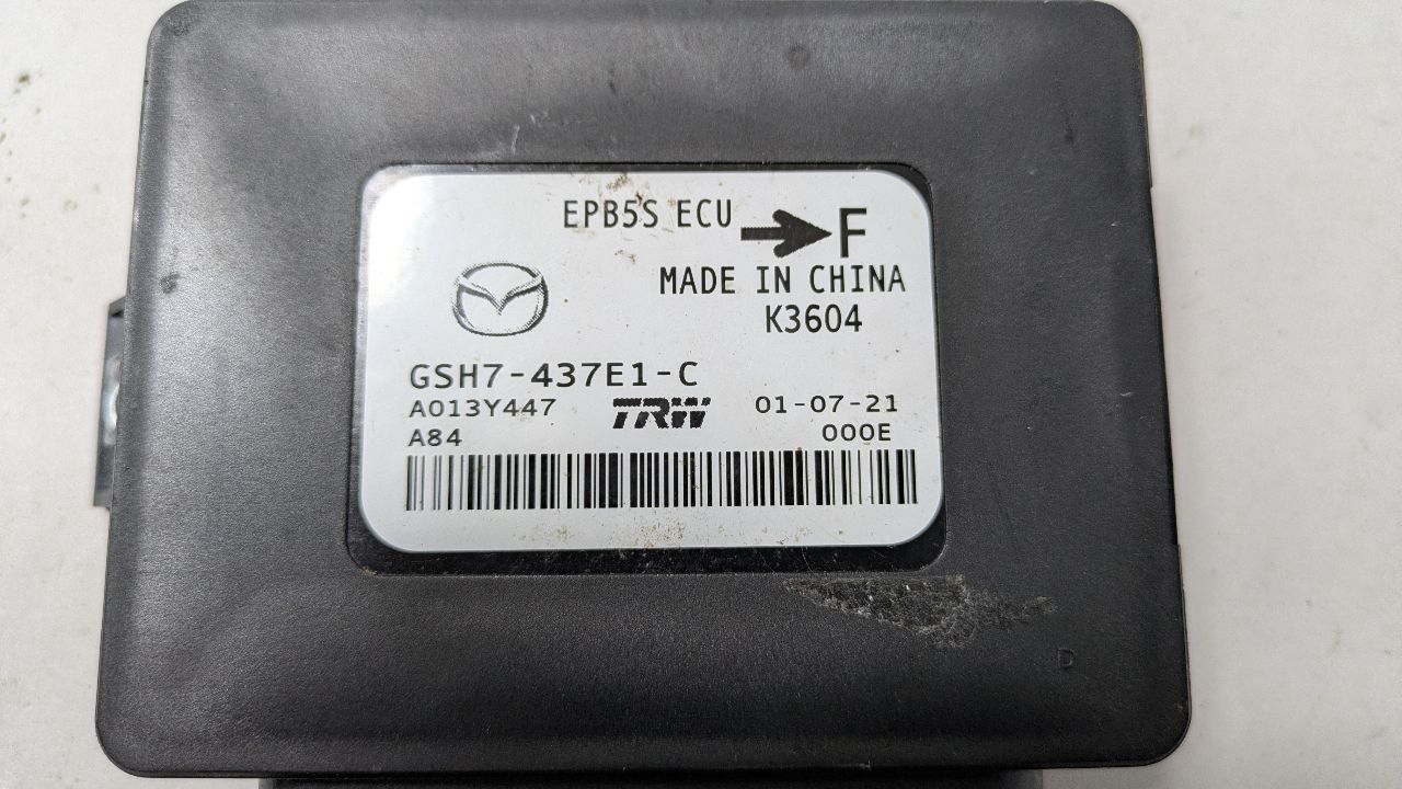 2021 MAZDA 6 2.5L 4cyl Gasoline Chassis Cont Mod - 379926 — photo 2