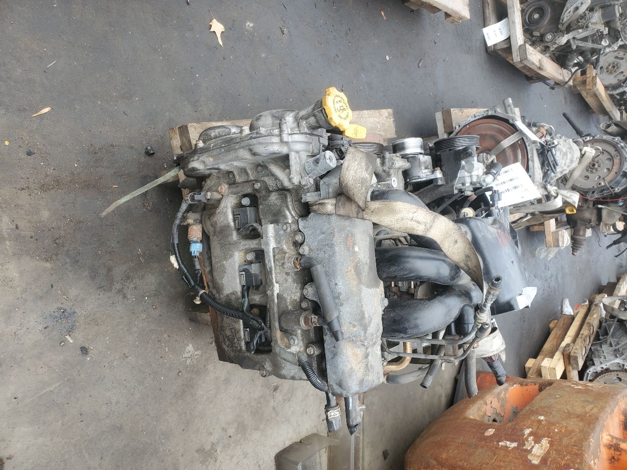 2012 SUBARU LEGACY 6cyl Gasoline 3.6 ENGINE ASSEMBLY - 379992 — photo 2