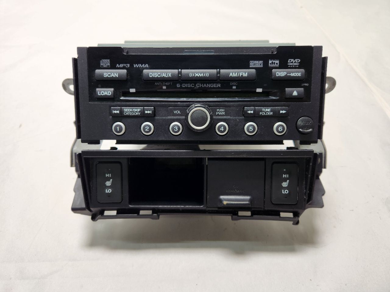 2008 ACURA RDX 2.3L 4cyl Turbo Gasoline Radio Audio - 380572