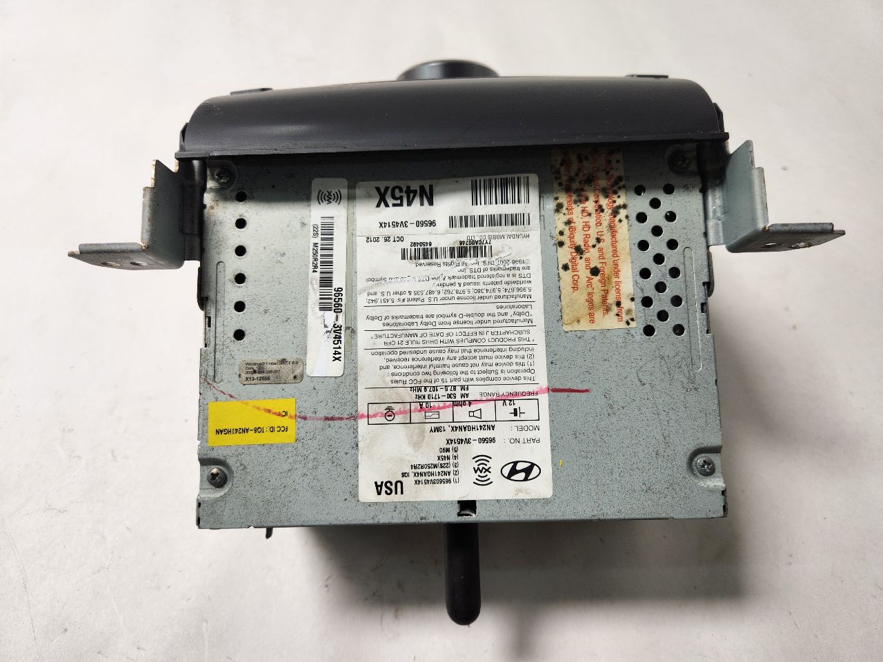 2013 HYUNDAI AZERA 6cyl Gasoline 3.3 Radio Audio - 380784 — photo 3