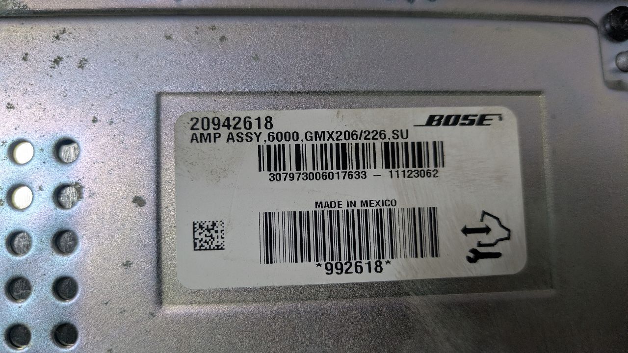 2011 CADILLAC CTS 6cyl Gasoline 3.6 Radio Audio - 381255 — photo 7