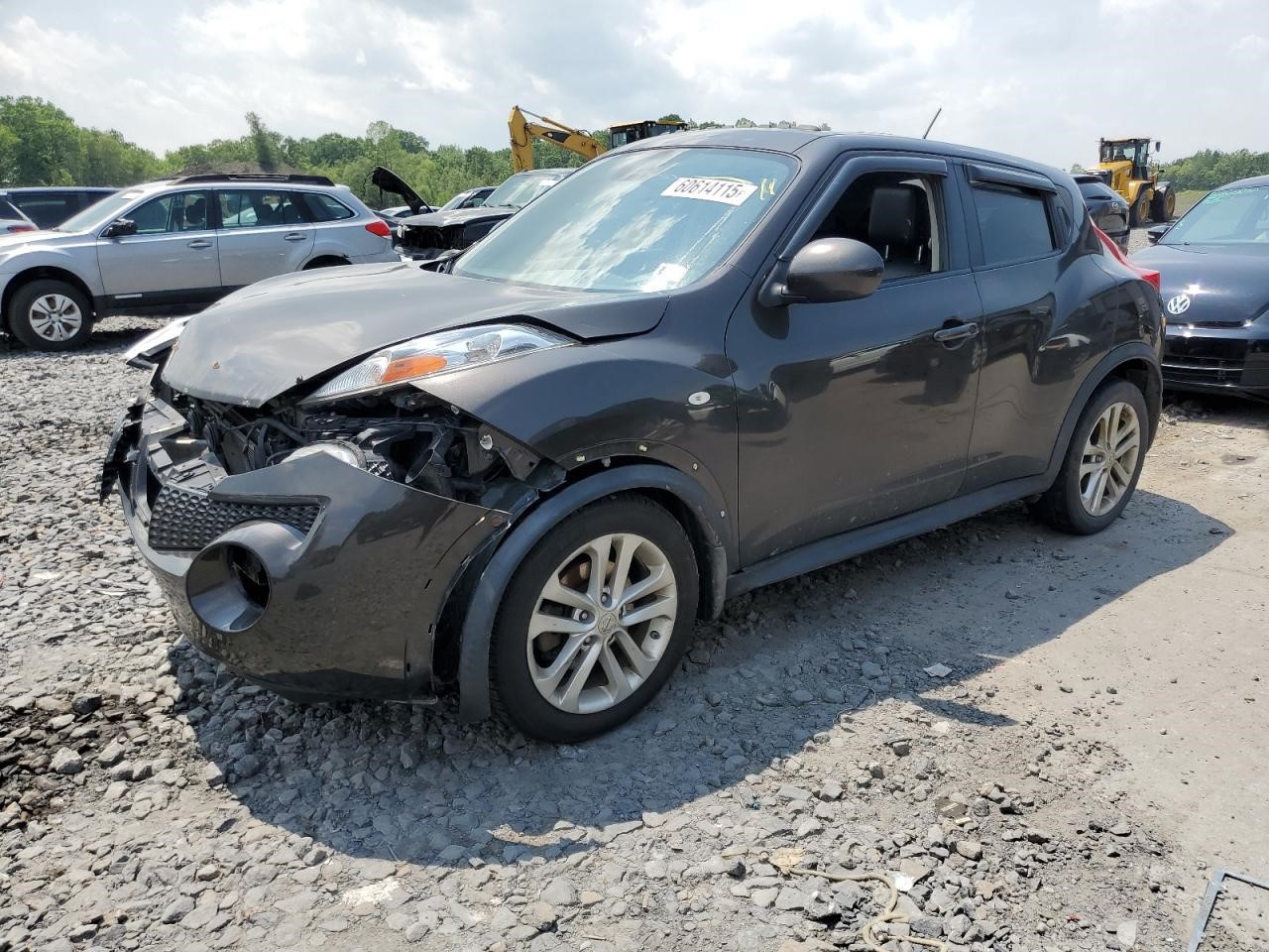 2013 NISSAN JUKE 4cyl Gasoline Turbo 1.6 Chassis Cont Mod - 381534