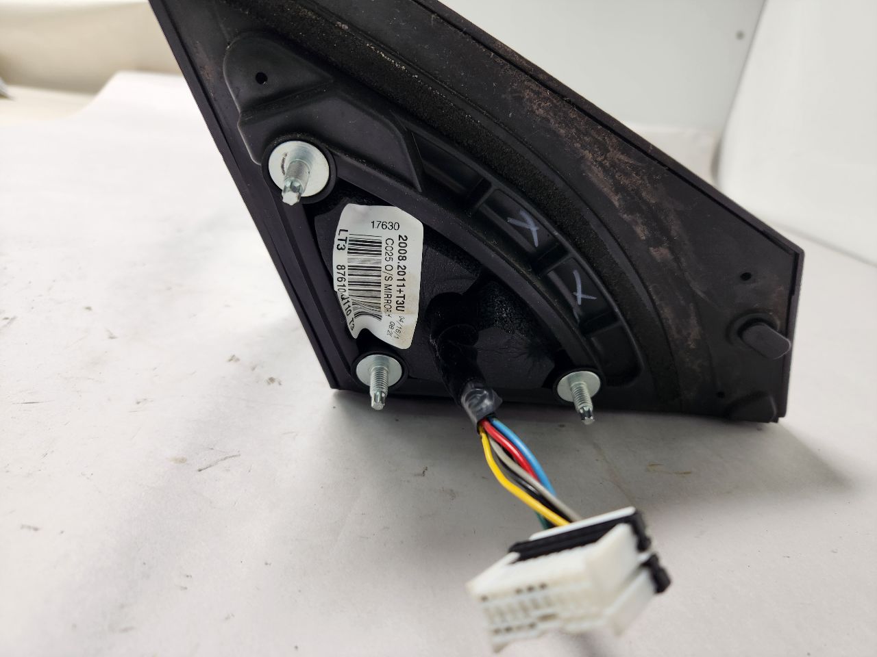 2013 HYUNDAI SONATA 4cyl Gasoline 2.4 PZEV Left SIDE VIEW MIRROR - 382025 — photo 3