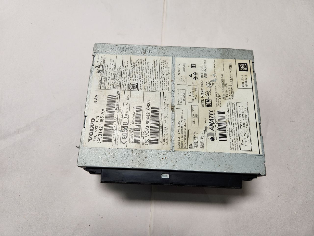 2015 VOLVO 80 SERIES 4cyl Gasoline Turbo 2.0 Radio Audio - 382226 — photo 2