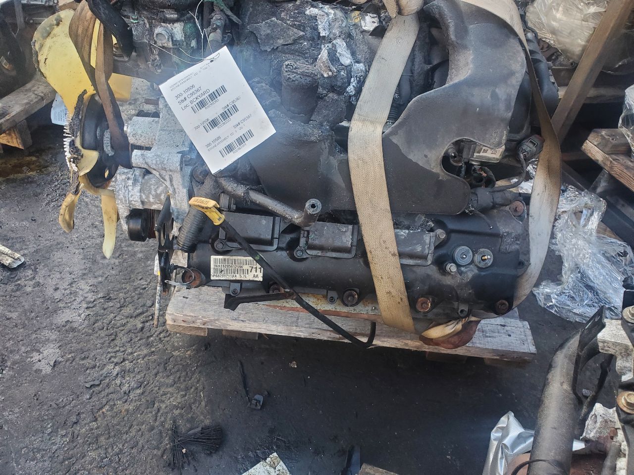 2017 DODGE 1500 PICKUP 8cyl Gasoline 5.7 HEMI ENGINE ASSEMBLY - 382383