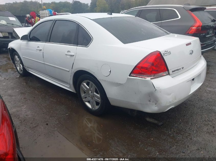 2014 CHEVROLET IMPALA 6cyl Gasoline 3.6 FRAME - 382571 — photo 8