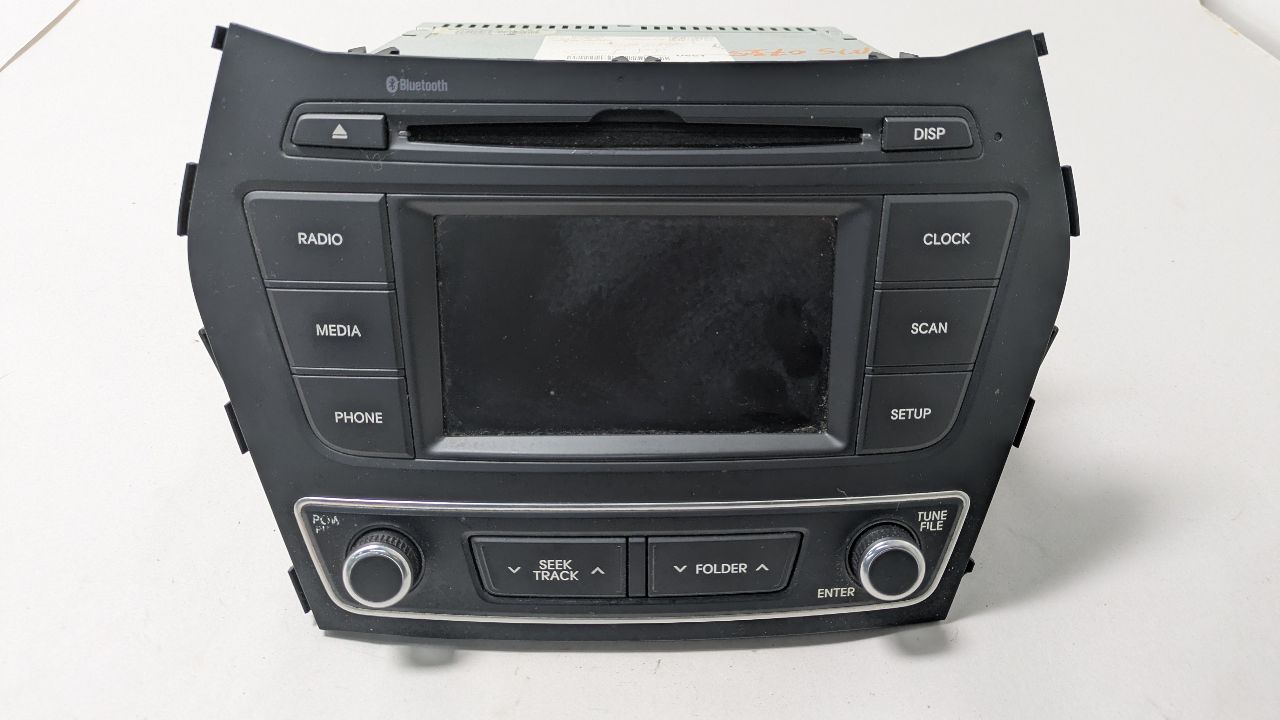 2018 HYUNDAI SANTA FE 2.4L 4cyl Gasoline VVT Radio Audio - 382612