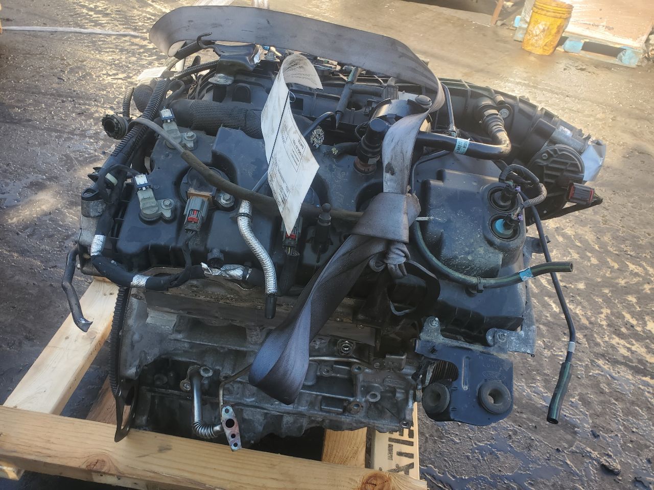 2017 FORD EXPEDITION 6cyl Gasoline Turbo 3.5 ENGINE ASSEMBLY - 383840