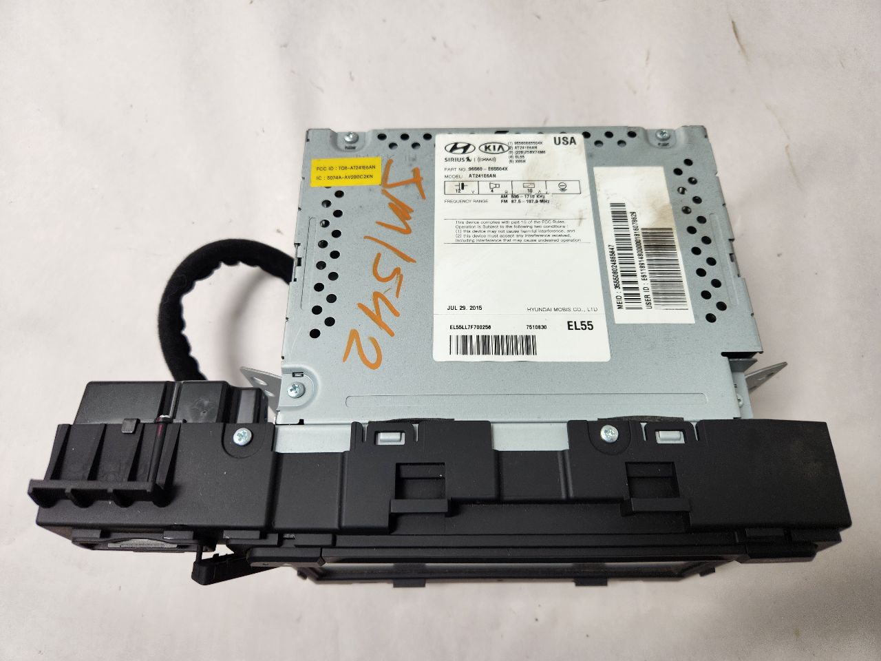 2016 HYUNDAI SONATA 4cyl Electric 2.0 Info-GPS-TV Screen - 384105 — photo 2