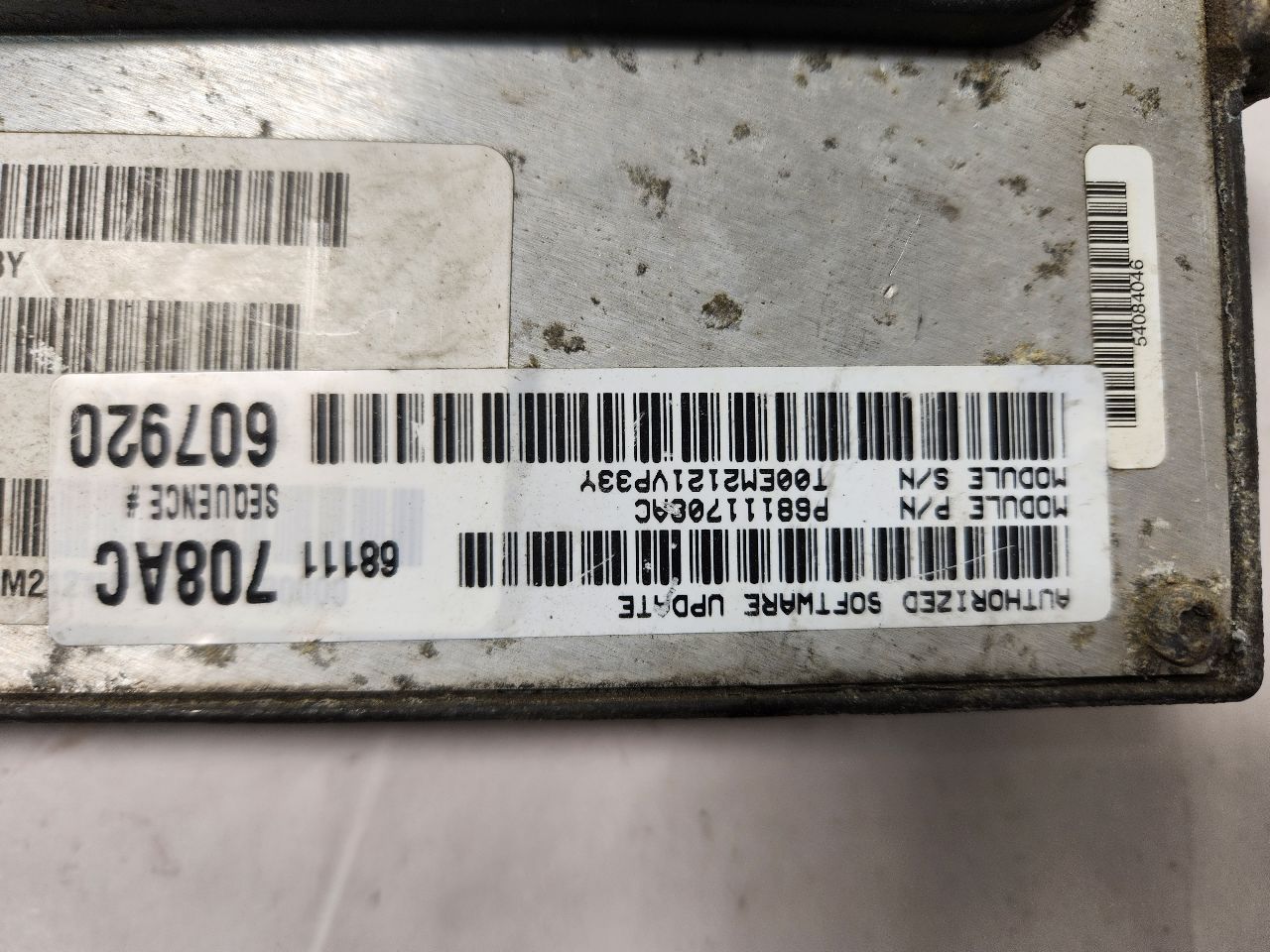 2012 DODGE DURANGO 6cyl Gasoline 3.6 Eng/Motor Cont Mod - 384137 — photo 4