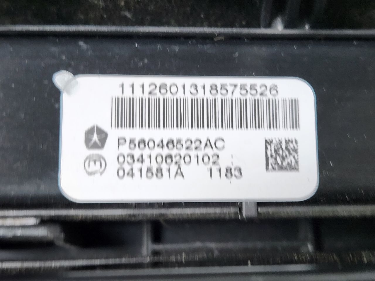 2012 DODGE DURANGO 6cyl Gasoline 3.6 TEMP CONTROL - 384145 — photo 6