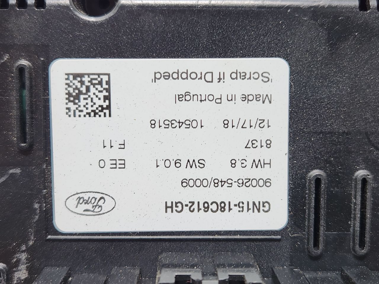 2019 FORD ECOSPORT 2.0L 4cyl Gasoline VVT TEMP CONTROL - 384172 — photo 4