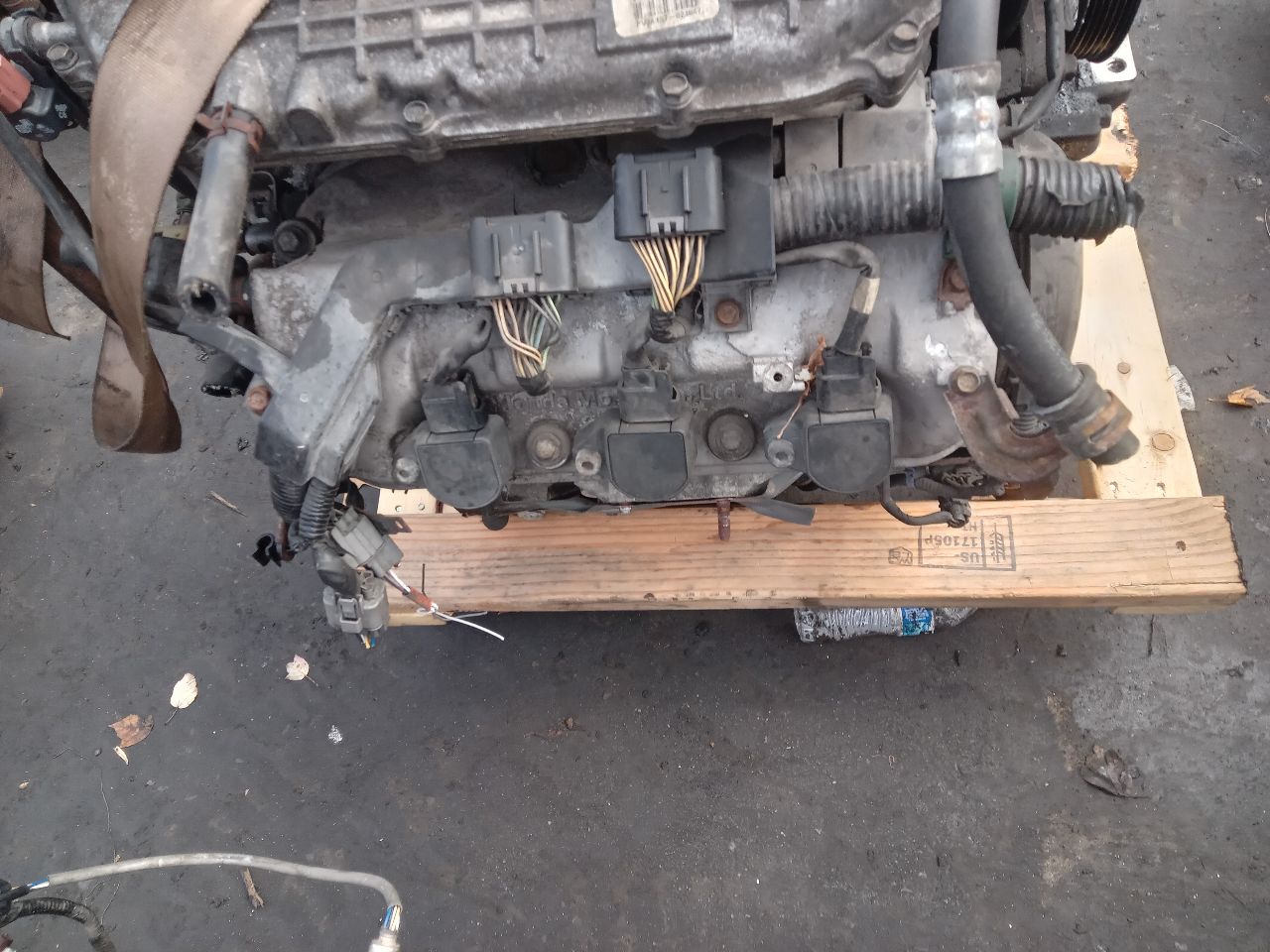 2007 HONDA PILOT 6cyl Gasoline 3.5 ENGINE ASSEMBLY - 384873 — photo 4