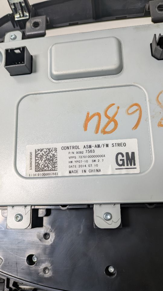 2015 BUICK LACROSSE 6 cyl Gas Flex Fuel 3.6 Radio Audio - 385137 — photo 5