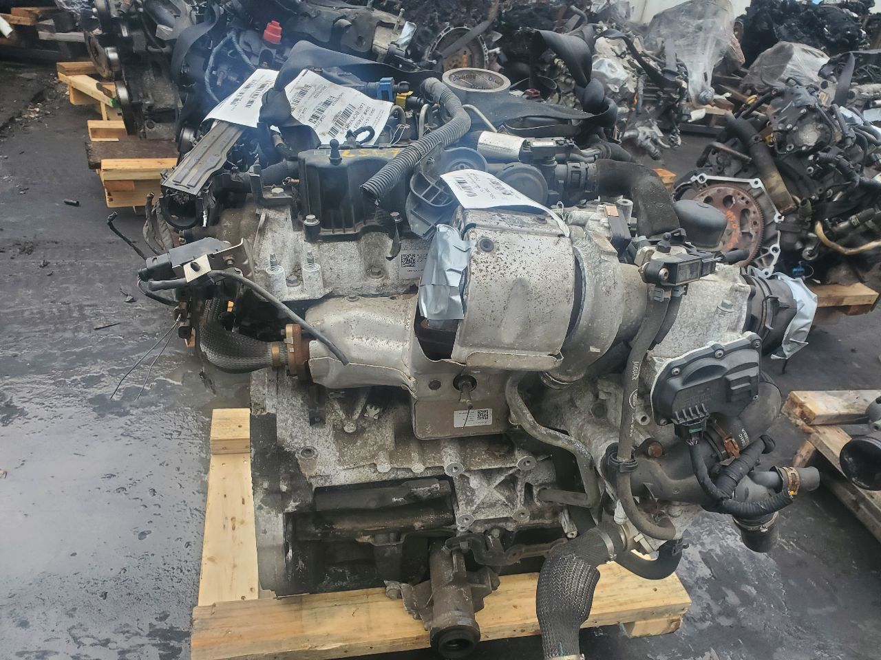 2017 JAGUAR XE 4cyl Diesel Turbo 2.0 ENGINE ASSEMBLY - 385261 — photo 2