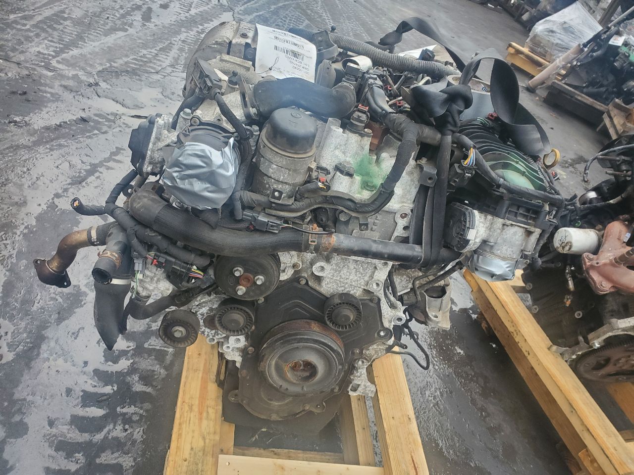 2017 JAGUAR XE 4cyl Diesel Turbo 2.0 ENGINE ASSEMBLY - 385261 — photo 3