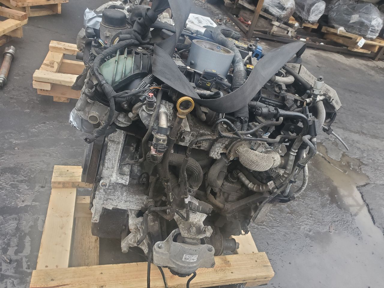 2017 JAGUAR XE 4cyl Diesel Turbo 2.0 ENGINE ASSEMBLY - 385261 — photo 4