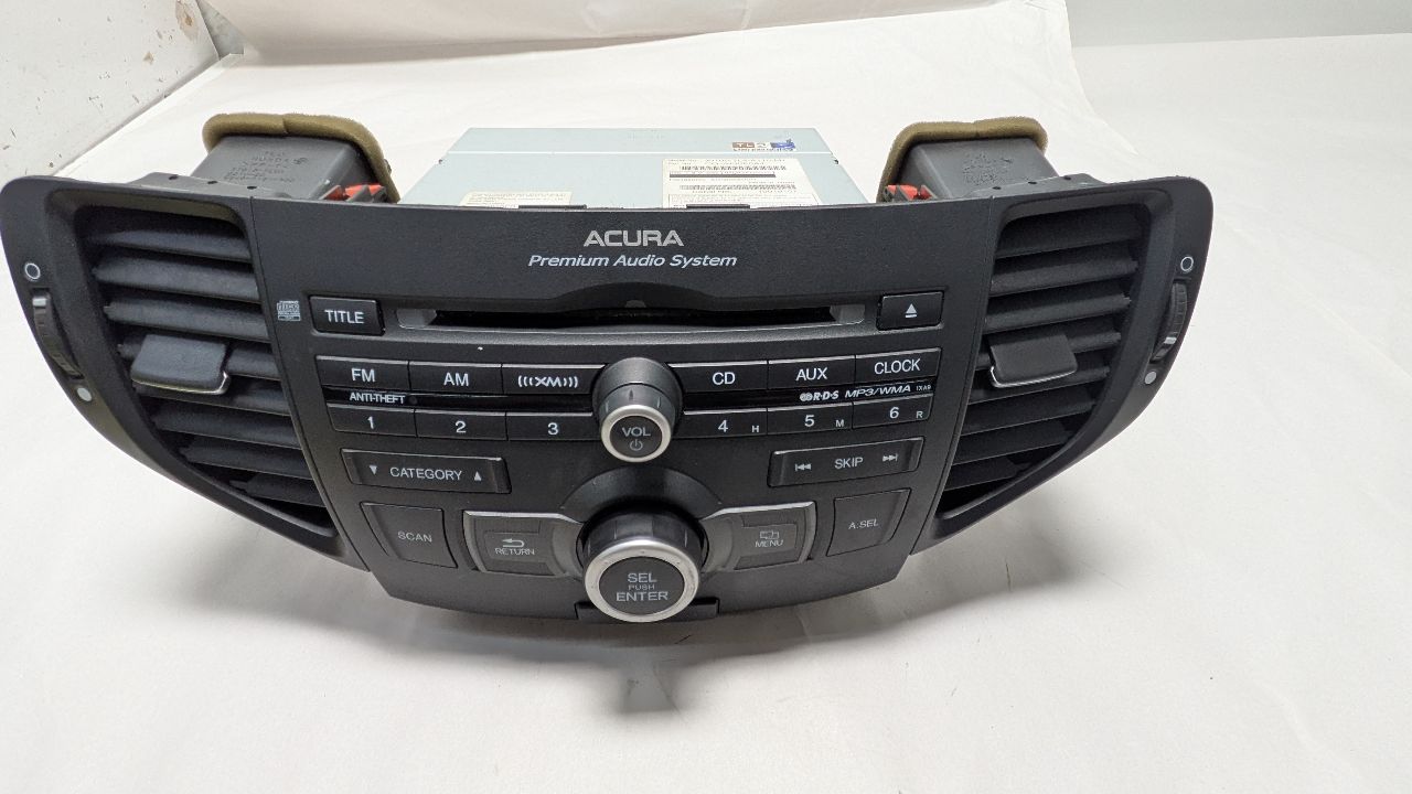2012 ACURA TSX 2.4L 4cyl Gasoline VVT Radio Audio - 385292