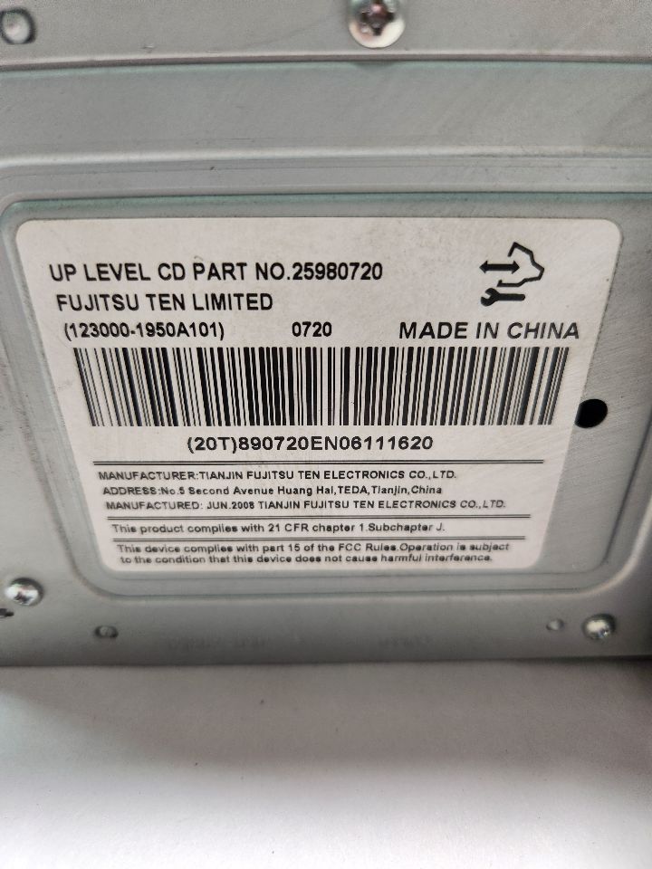 2009 CHEVROLET IMPALA 6cyl 3.5 liter flex Radio Audio - 385348 — photo 6