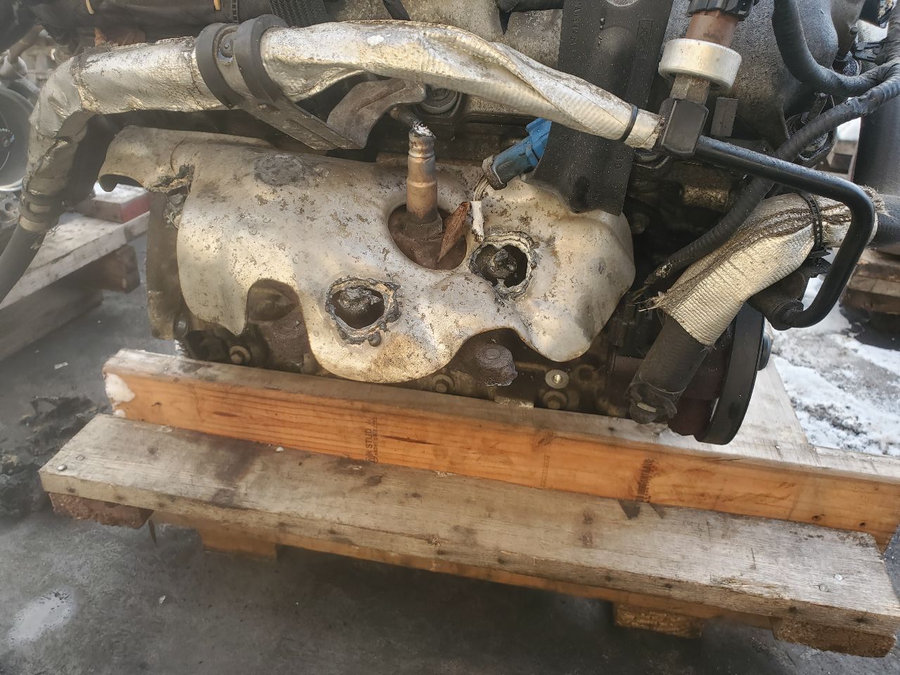 2008 FORD TAURUS 6cyl Gasoline 3.5 ENGINE ASSEMBLY - 385452 — photo 4