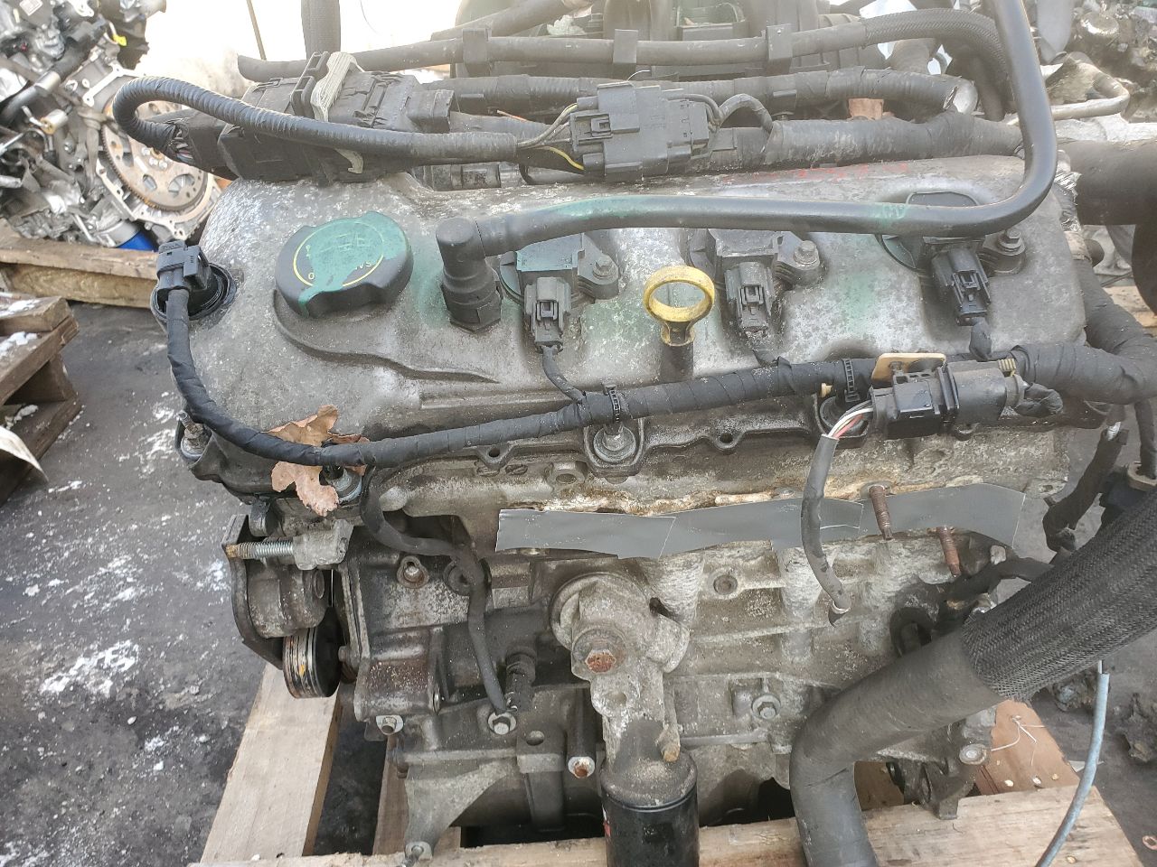 2008 FORD TAURUS 6cyl Gasoline 3.5 ENGINE ASSEMBLY - 385452 — photo 5