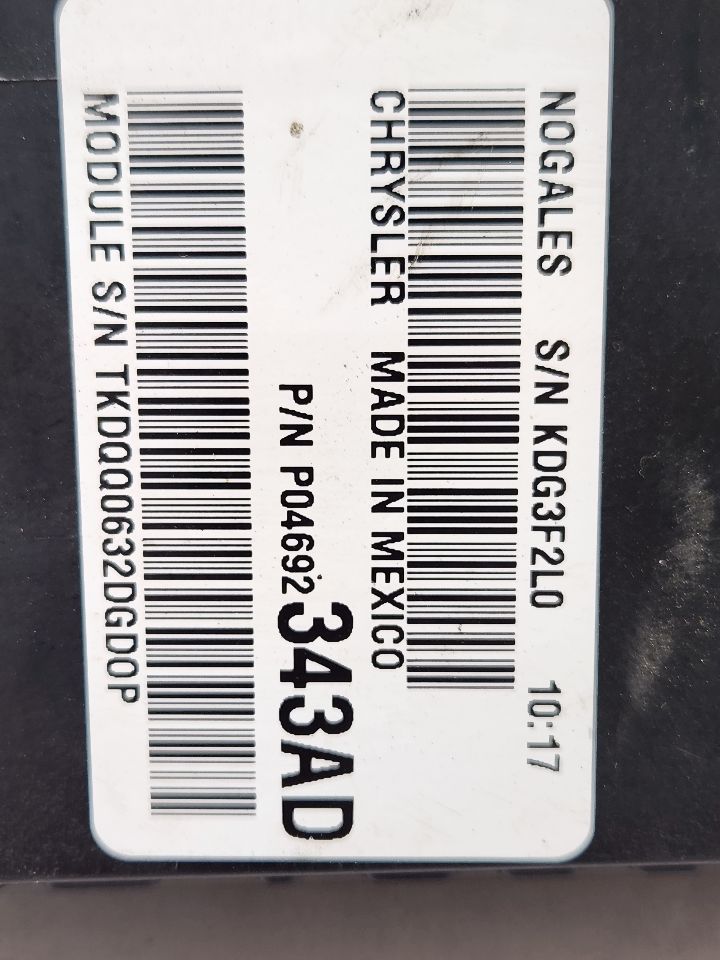 2012 JEEP COMPASS 4cyl Gasoline 2.4 Chassis Cont Mod - 385583 — photo 2