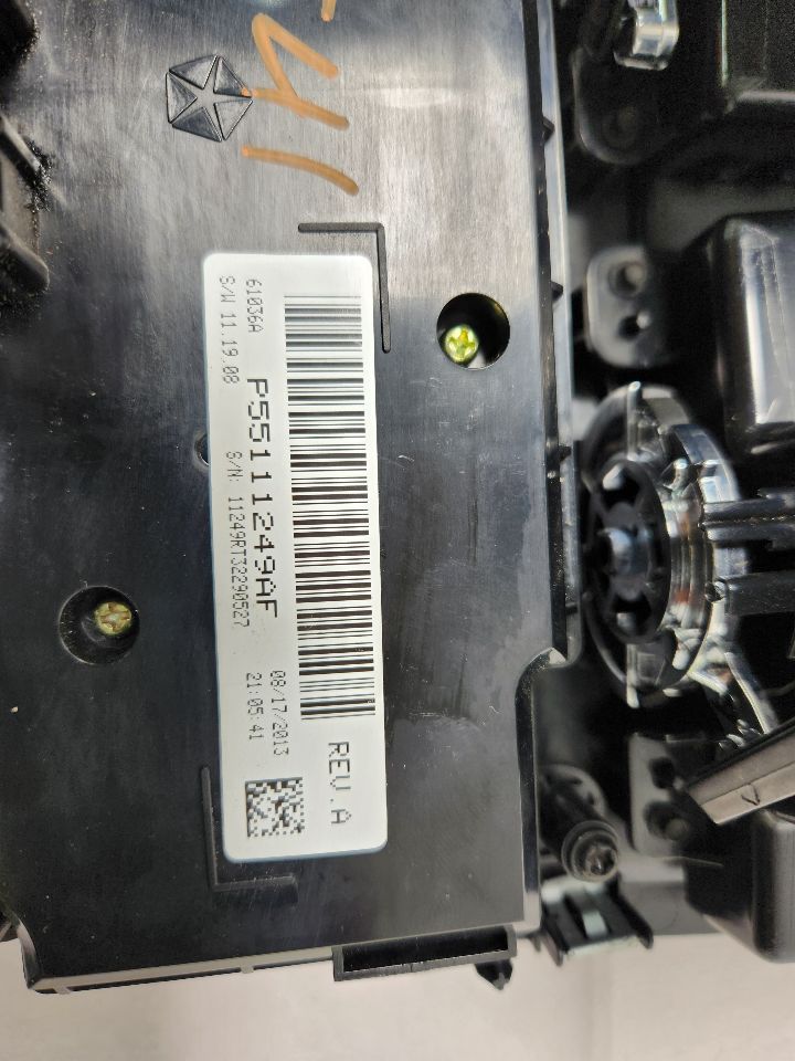 2014 DODGE CARAVAN 6 cyl Gas Flex Fuel 3.6 TEMP CONTROL - 385610 — photo 6