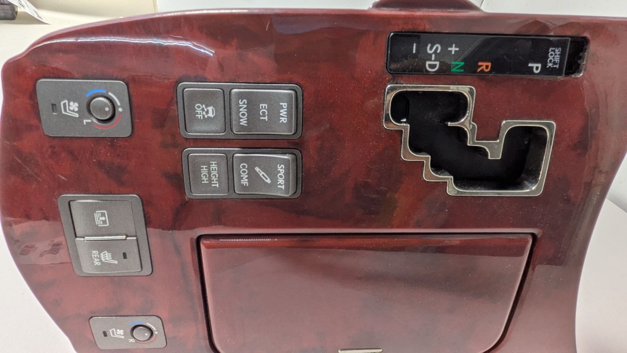 2009 LEXUS LS460 Console, Front - 385830 — photo 2