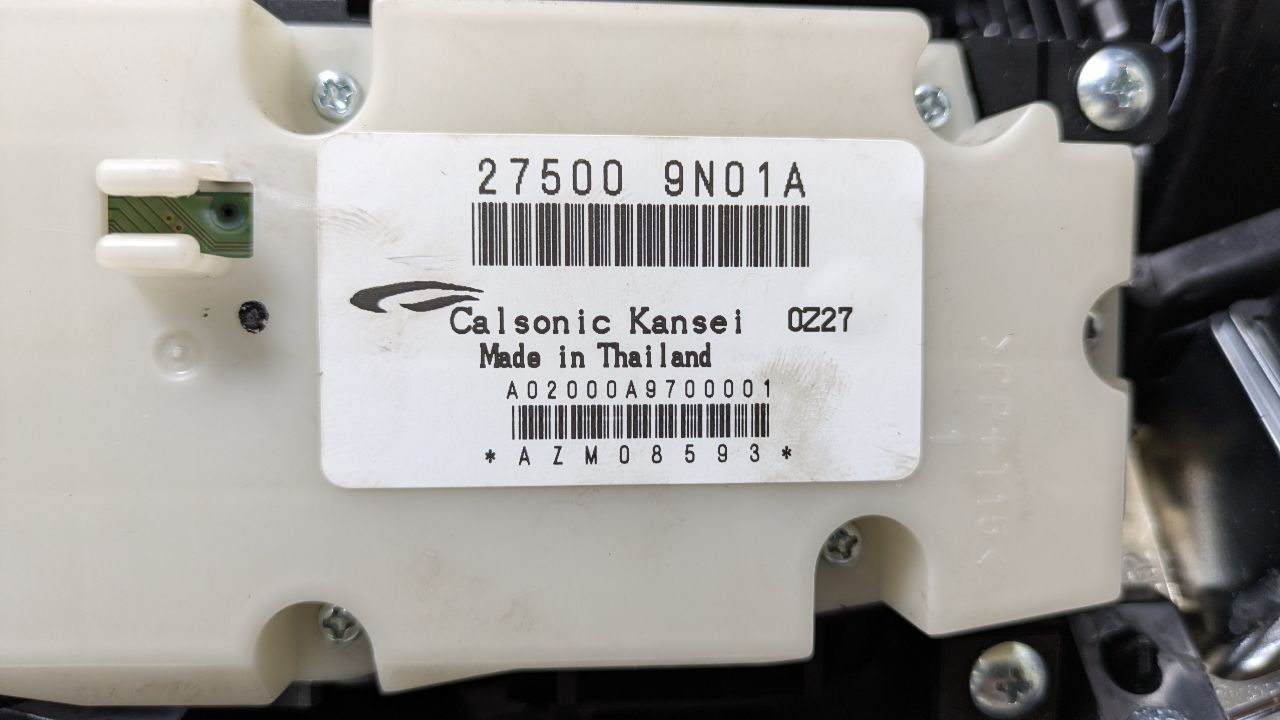 2011 NISSAN MAXIMA 6cyl Gasoline 3.5 TEMP CONTROL - 385885 — photo 6
