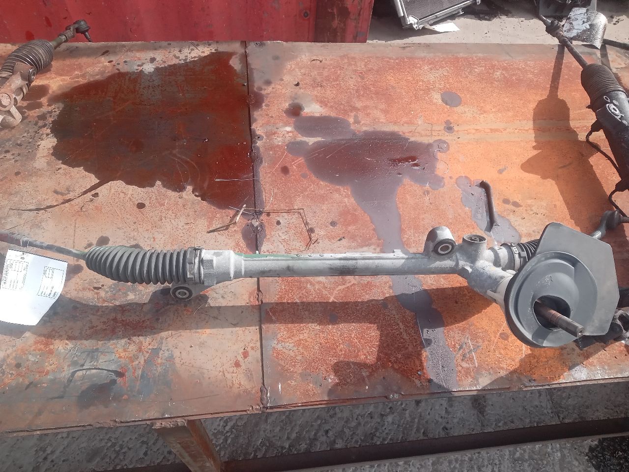 2014 FORD FIESTA 4cyl Gasoline 1.6 STEERING GEAR RACK - 386121