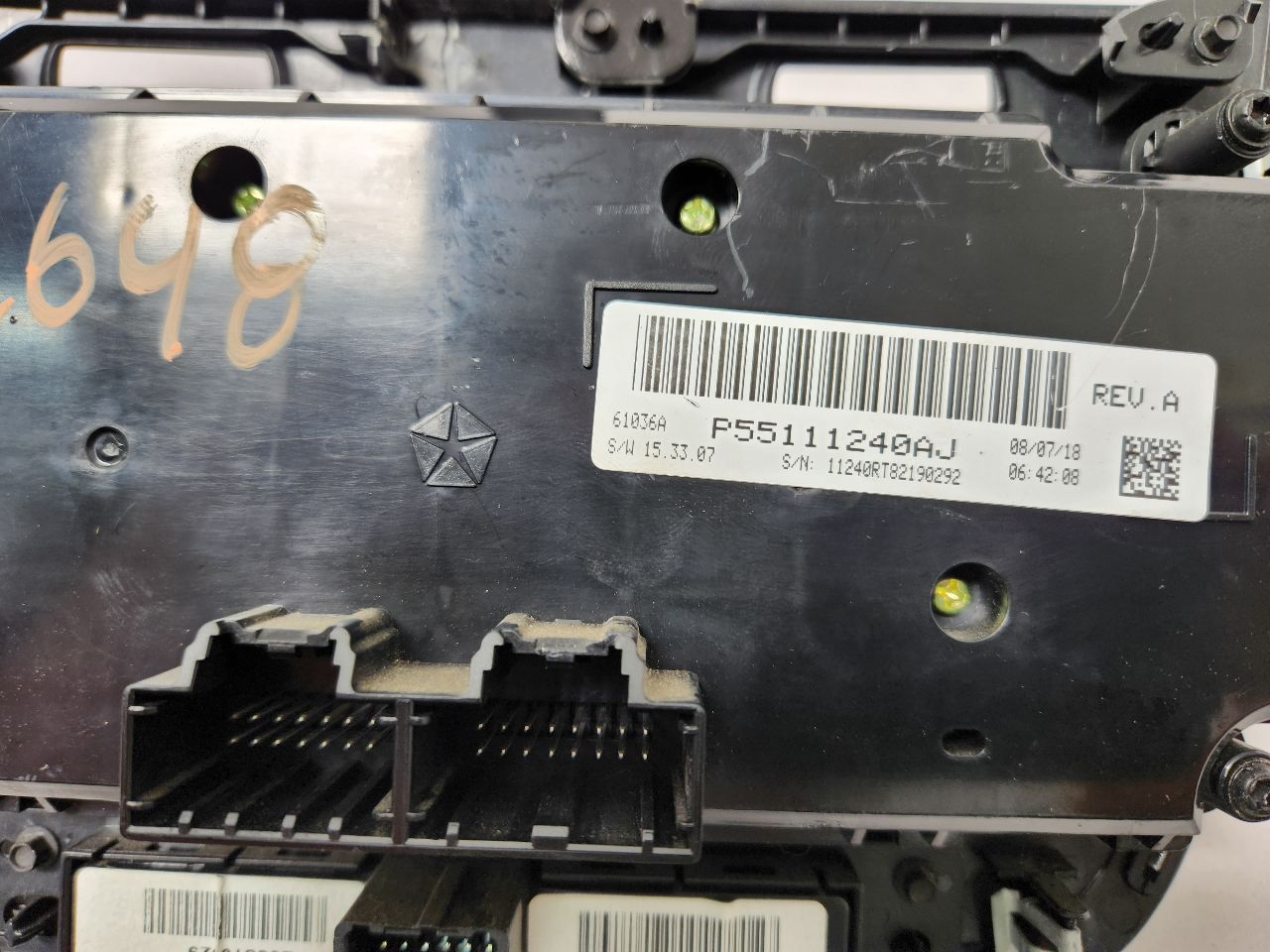 2019 DODGE CARAVAN 3.6L 6cyl VVT TEMP CONTROL - 386206 — photo 6