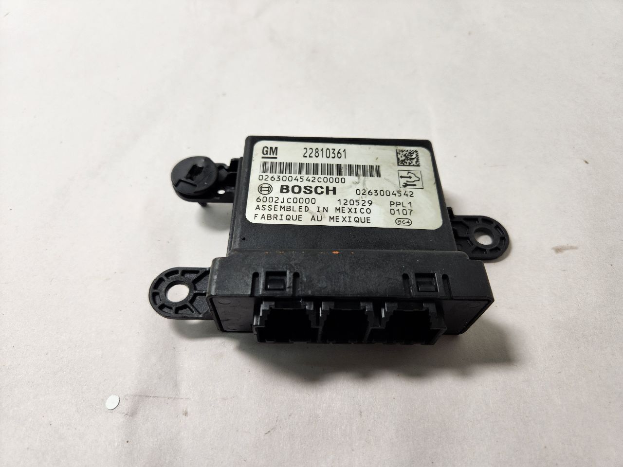 2013 CADILLAC XTS 6cyl Gasoline 3.6 Chassis Cont Mod - 386223