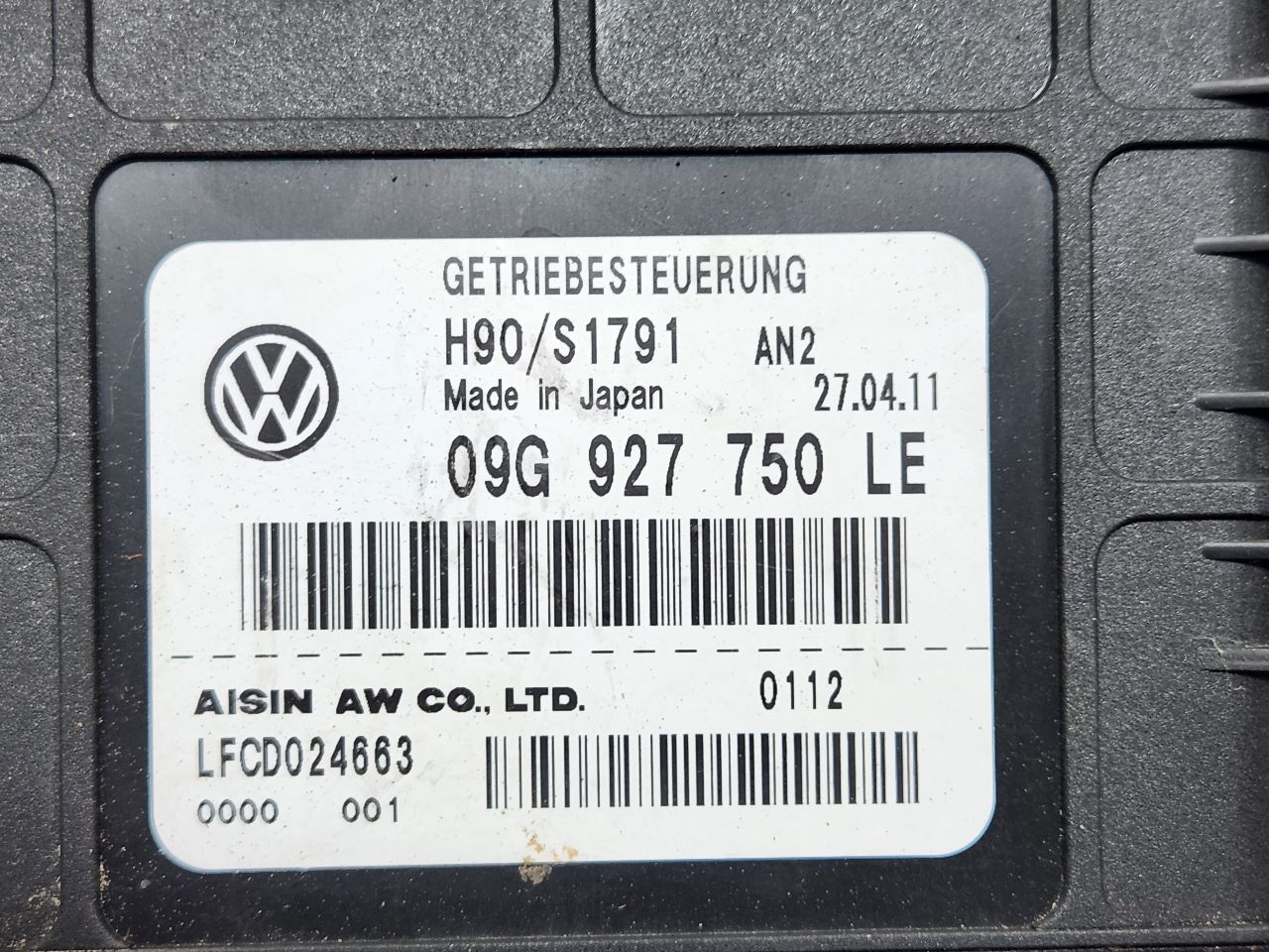 2011 VOLKSWAGEN JETTA 4cyl Gasoline 2.0 Chassis Cont Mod - 386253 — photo 3