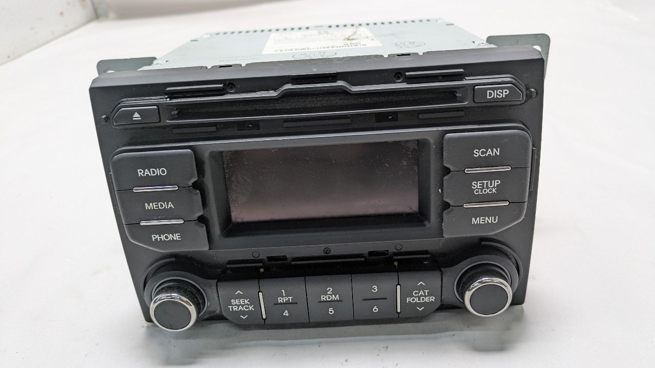 2014 KIA RIO 4cyl Gasoline 1.6 DOHC Radio Audio - 386498