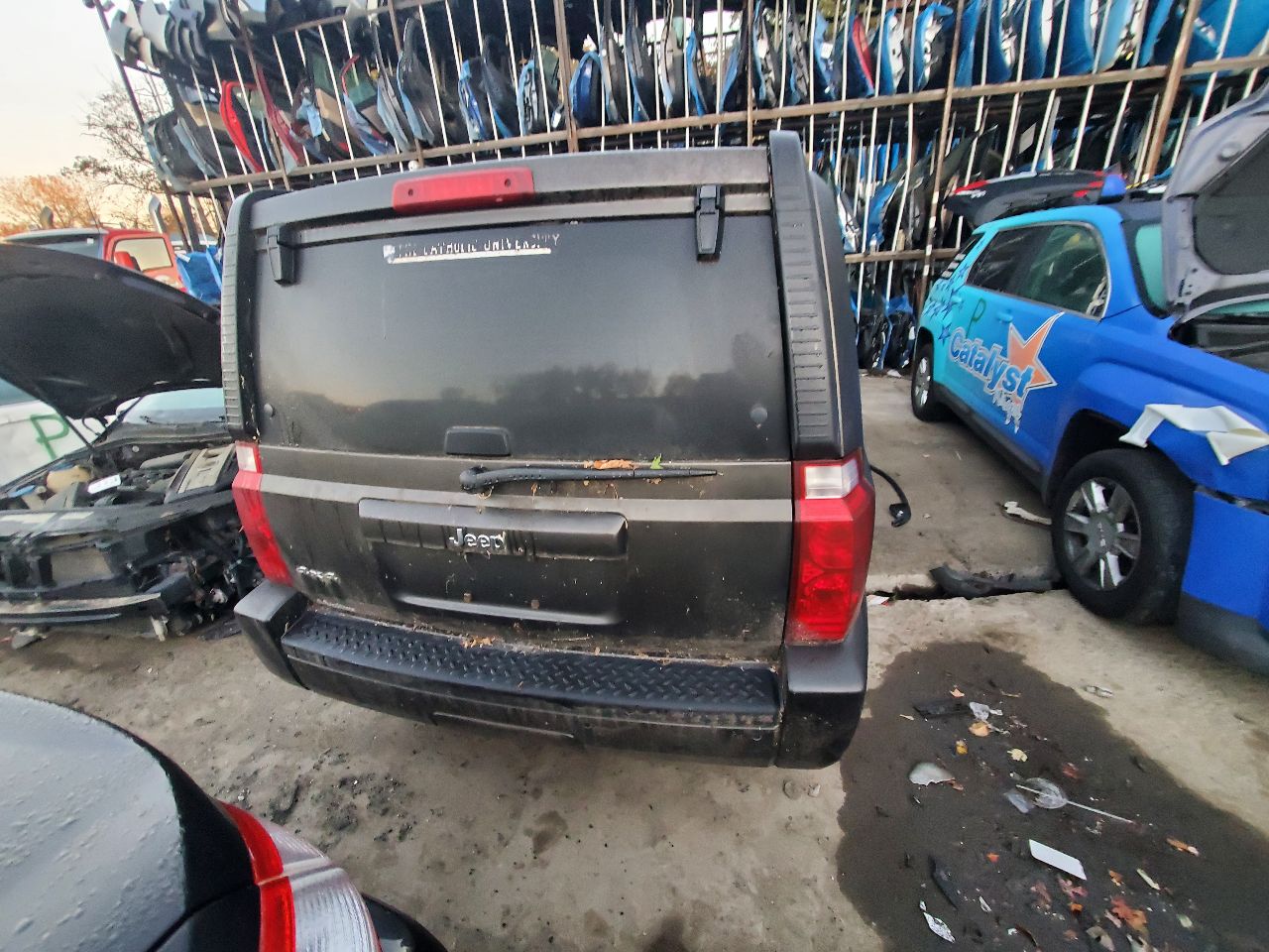 2006 JEEP COMMANDER 6cyl Gasoline 3.7 FRAME - 386668 — photo 2