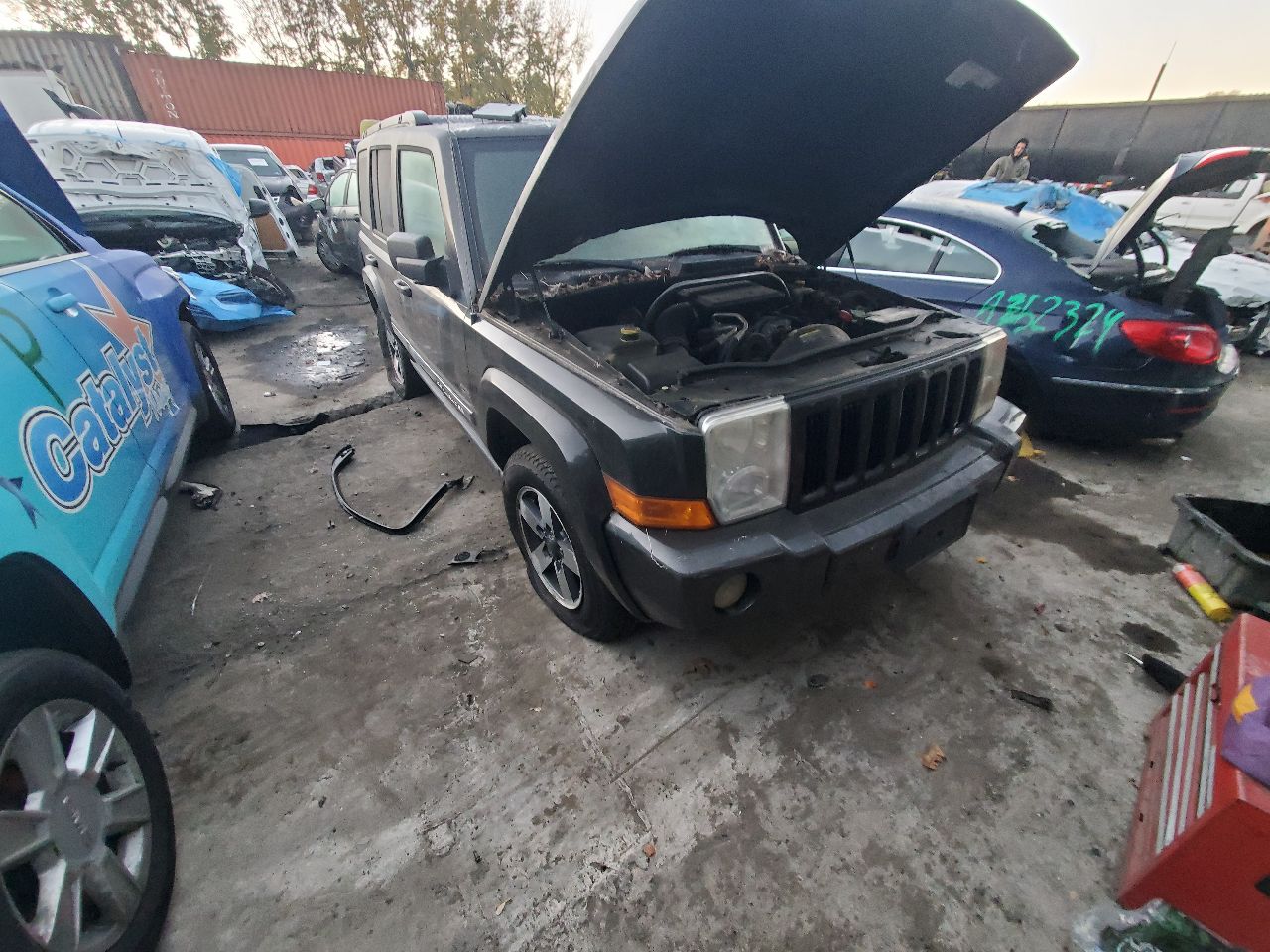 2006 JEEP COMMANDER 6cyl Gasoline 3.7 FRAME - 386668 — photo 5