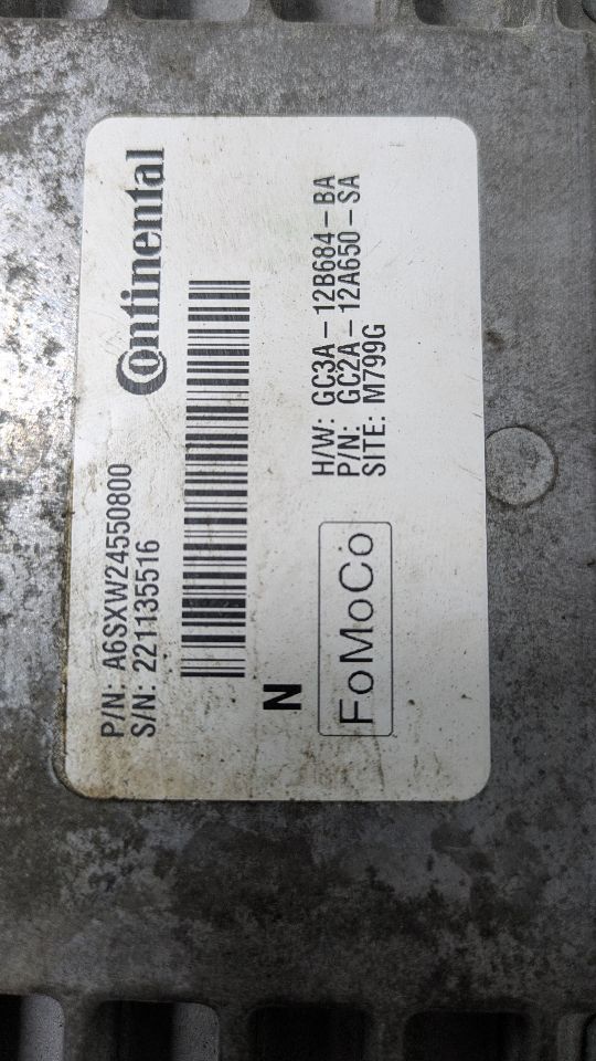 2017 FORD E350 VAN 6.8L Triton V10 Eng/Motor Cont Mod - 386687 — photo 2