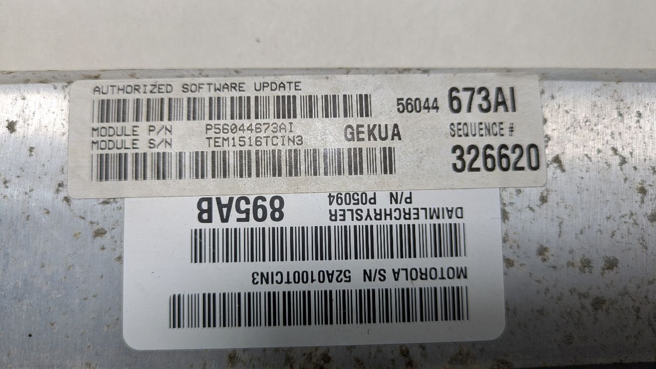 2006 JEEP COMMANDER Eng/Motor Cont Mod - 386800 — photo 5