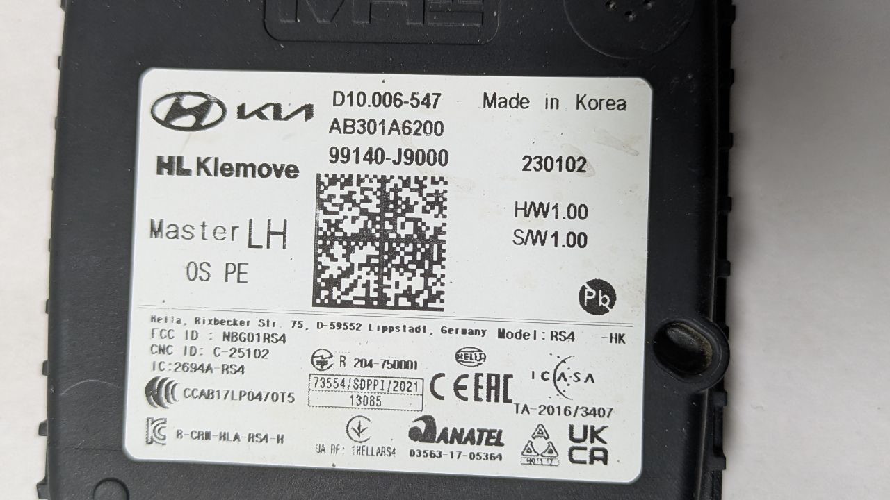 2023 HYUNDAI KONA 2.0L 4cyl Gasoline Camera Projector - 387168 — photo 4