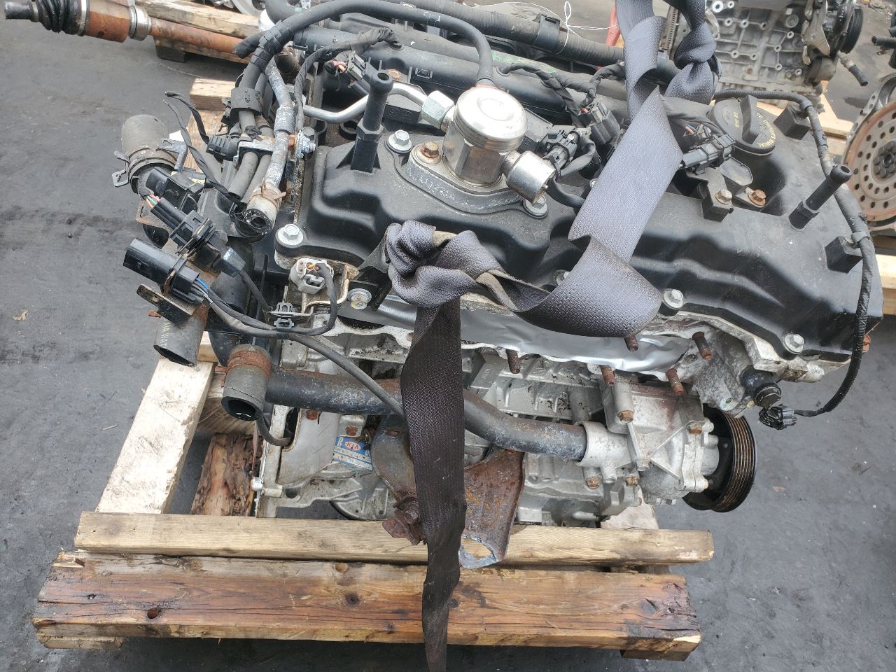 2011 KIA OPTIMA 4cyl Gasoline 2.4 ENGINE ASSEMBLY - 387189 — photo 3