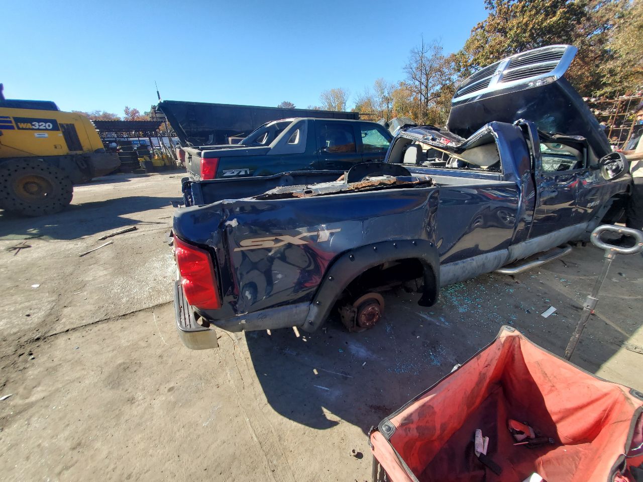 2008 DODGE 1500 PICKUP 8cyl Gasoline 4.7 AC COMPRESSOR - 387232 — photo 3