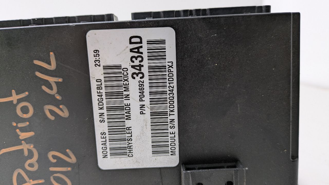 2015 JEEP PATRIOT Chassis Cont Mod - 387324 — photo 2