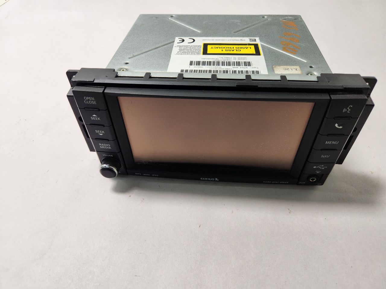 2012 CHRYSLER TOWN & COUNTRY 6cyl Gasoline 3.6 Radio Audio - 387403
