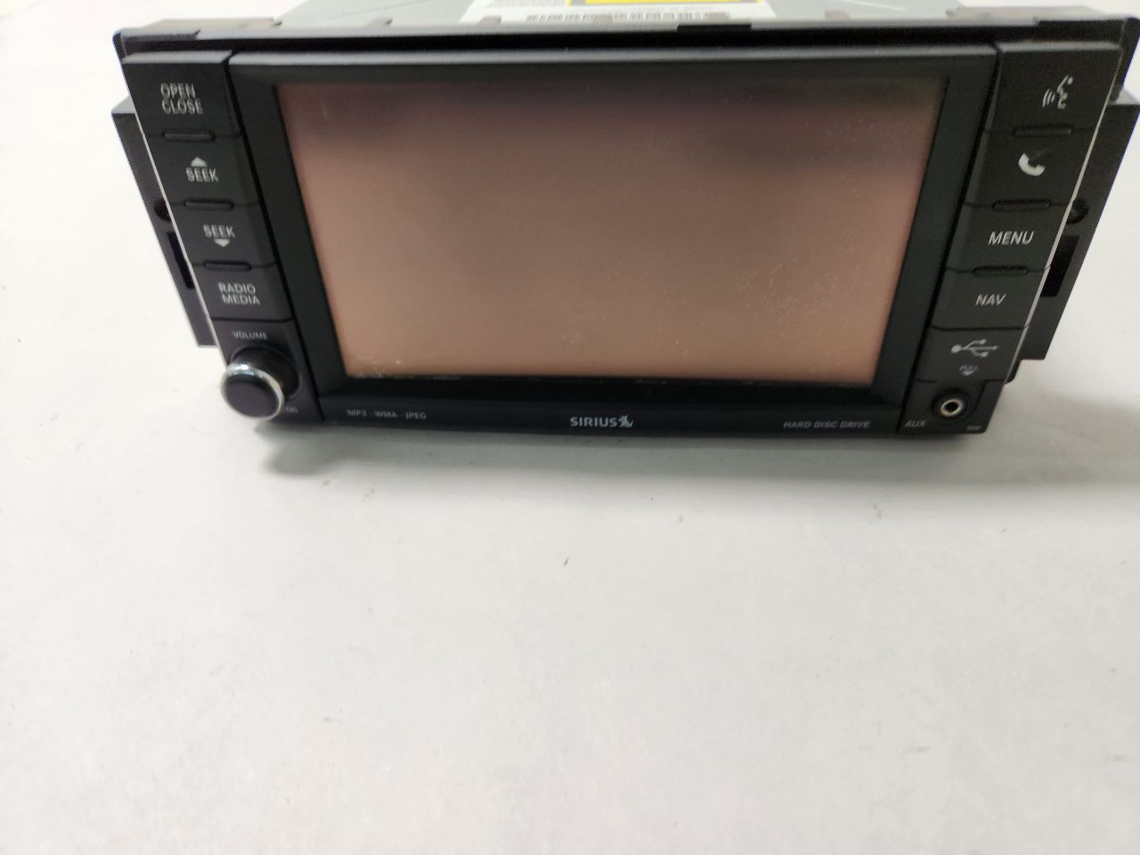 2012 CHRYSLER TOWN & COUNTRY 6cyl Gasoline 3.6 Radio Audio - 387403 — photo 3
