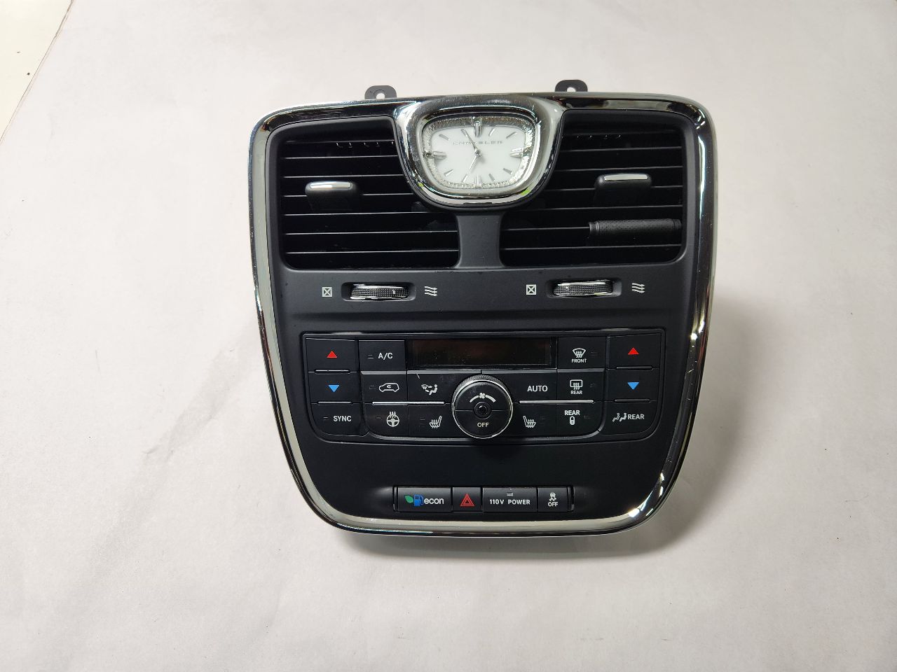 2012 CHRYSLER TOWN & COUNTRY 6cyl Gasoline 3.6 TEMP CONTROL - 387412
