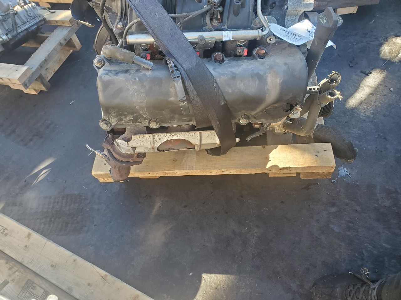 2012 JEEP LIBERTY 6cyl Gasoline 3.7 ENGINE ASSEMBLY - 387564 — photo 4