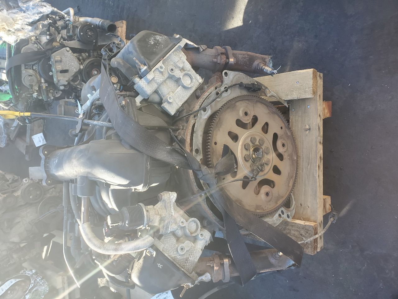 2012 JEEP LIBERTY 6cyl Gasoline 3.7 ENGINE ASSEMBLY - 387564 — photo 5