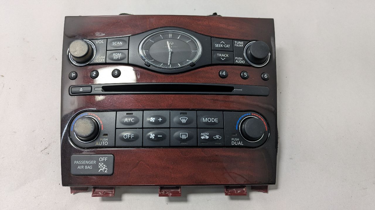 2012 INFINITI EX35 6cyl Gasoline 3.5 TEMP CONTROL - 387579